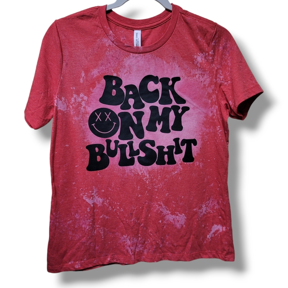 Back On My BS tee, Women small
